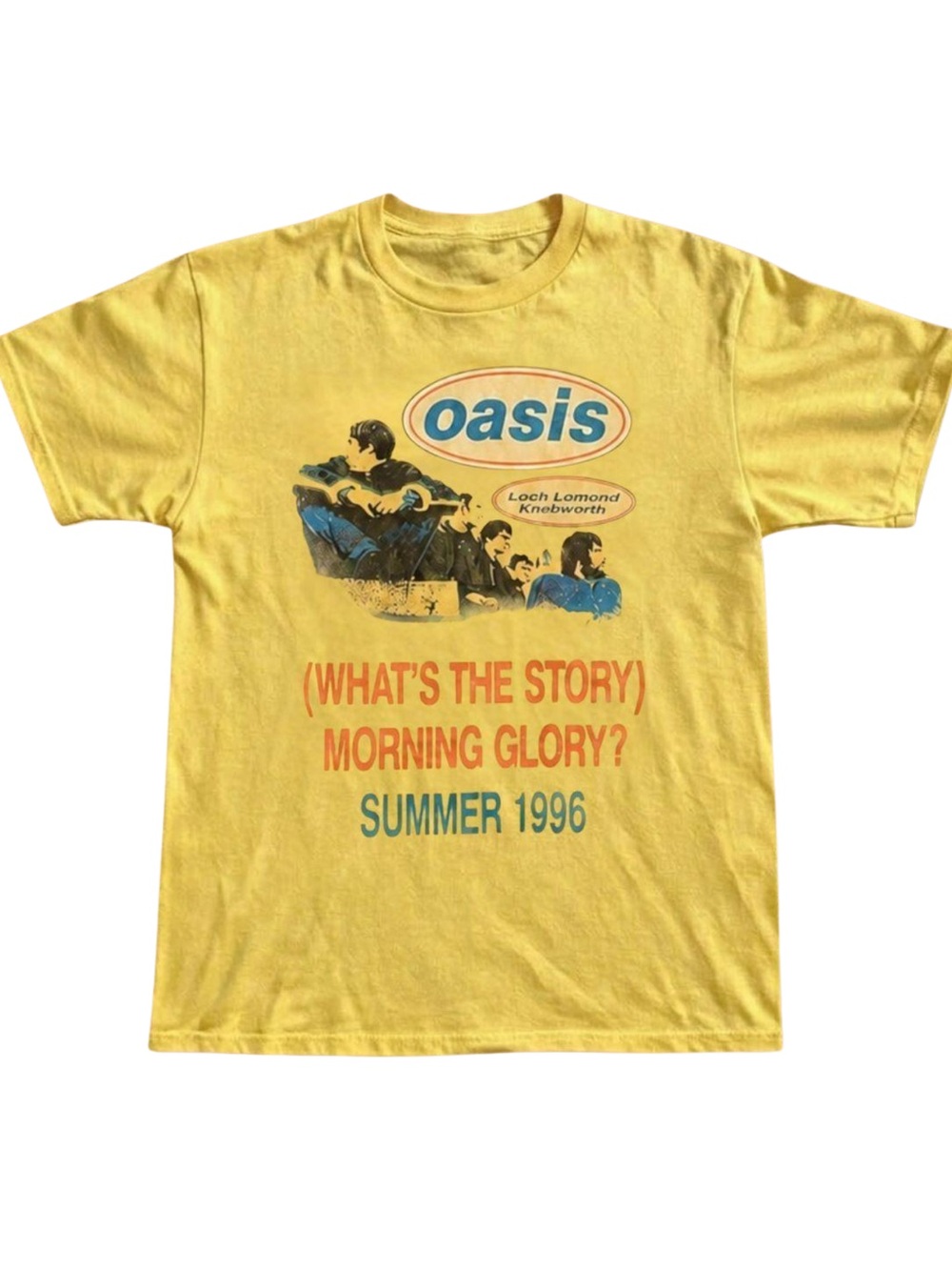 Gildan What's The Story Morning Glory?Yellow Tour Tee